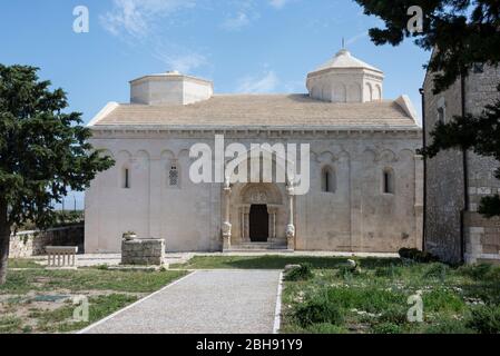 Italie, Mezzogiorno, Pouilles, Provin Foggia, Manfredonia, San Leonardo di Siponto, Abbazia di San Leonardo, Lalama Banque D'Images