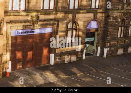 Maison funéraire coopérative, Tradeston, Glasgow Banque D'Images