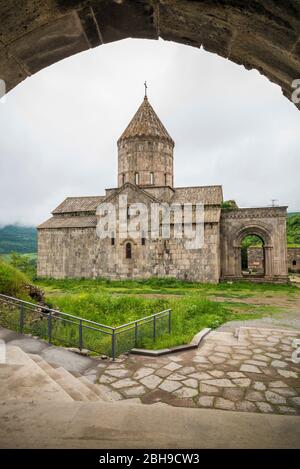 L'Arménie, Tatev, Monastère de Tatev, 9e siècle, extérieur Banque D'Images
