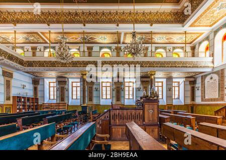 La Géorgie, Tbilissi, Géorgie Grande Synagogue, de l'intérieur Banque D'Images