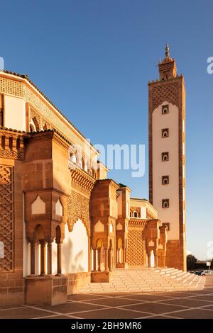 Mosquée Hassan II, Agadir, Al-Magagin, Maroc, Afrique Banque D'Images