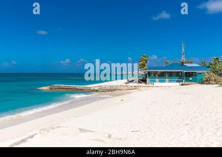 Location d'équipement de plongée, White Sandy Beach, Cockburn Town, Grand Turk Island, Turks and Caicos Islands, Amérique centrale Banque D'Images