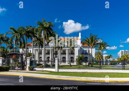 Whitehall, Henry Morrison Flagler Museum, maison d'âge dorée, construite en 1902, Palm Beach, Palm Beach County, Floride, États-Unis, Amérique du Nord Banque D'Images