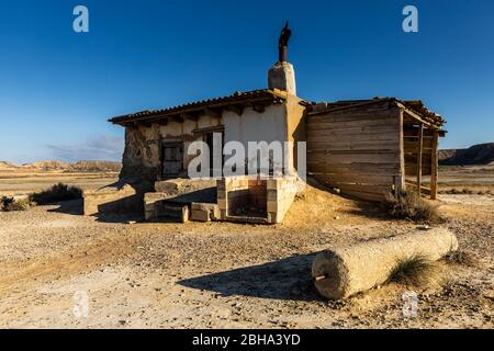 Europe, Espagne, Navarre, Bardenas Reales Banque D'Images