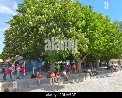 Allemagne, Haute-Bavière, 5-vu-Land, Ammersee, Herrsching Banque D'Images