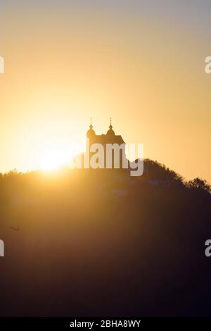 Sonntagberg : Basilique de l'église Sonntagberg à Mostviertel, Basse-Autriche, Basse-Autriche, Autriche Banque D'Images