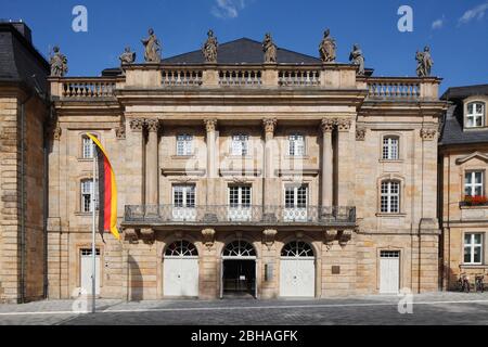 Opéra Margravial à Opernstrasse, Bayreuth, Haute-Franconie, Franconie, Bavière, Allemagne, Europe Banque D'Images