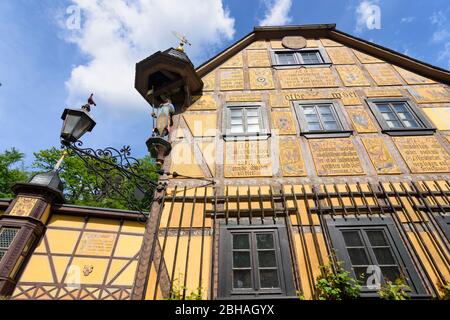 Dresde : Leonhardi Museum de Loschwitz, Saxe, Saxe, Allemagne Banque D'Images