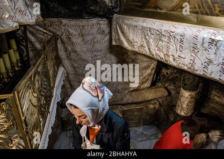 Nativité de Jésus à Bethléem, Palestine Banque D'Images