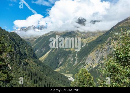 Europe, Autriche, Tyrol, Neustift im Stubaital, Banque D'Images