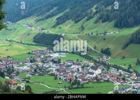 Europe, Autriche, Tyrol, Neustift im Stubaital, Banque D'Images