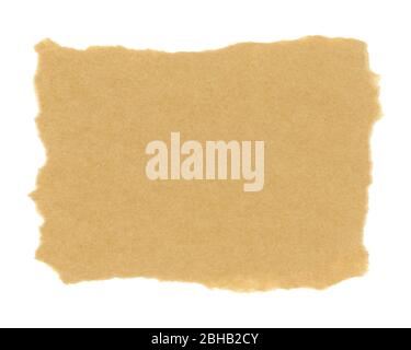 étiquette en carton marron clair avec espace de copie utile comme arrière-plan Banque D'Images