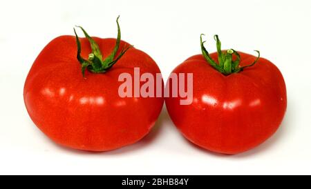 tomate ancienne également connue sous le nom de tomate patrimoniale Banque D'Images