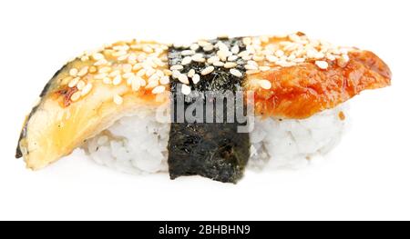 Sushi isolated on white Banque D'Images