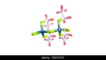 Le pyrophosphate tétraéthyle ou le TEPP est un composé organophosphoré, utilisé comme insecticide. Ce composé est un liquide clair et incolore. 3- Banque D'Images