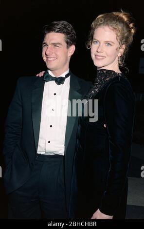 LOS ANGELES, CA. c.C.C.C., acteur Tom Cruise et épouse Nicole Kidman. Photo du fichier © Paul Smith/Featureflash Banque D'Images