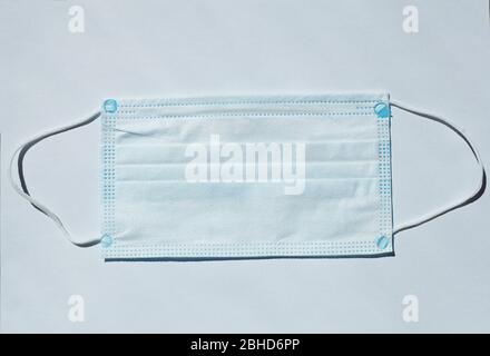 Atemschutzmaske, weisser hintergrund, Deutschland, Europa Banque D'Images