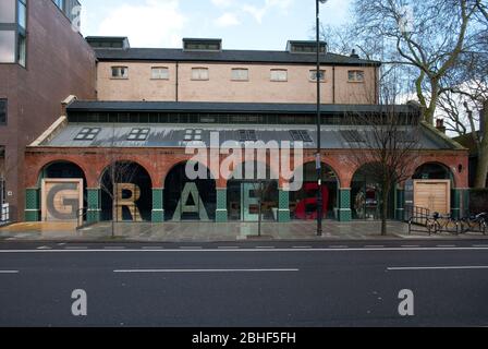 Graeae Theatre Bradbury Studios, 138 Kingsland Road, Londres E2 8DY par Artillery Architecture & Interior Design Paragon Banque D'Images