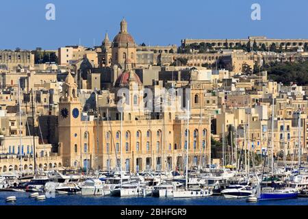 Kalkara Marina, Valetta, Malte, Europe Banque D'Images