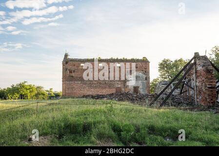 Carmelo, Colonia / Uruguay; 27 décembre 2018: Ruines d'une ancienne église jésuite et mission dans l'Estancia del Río de las Vacas, connue aujourd'hui sous le nom de Caler Banque D'Images