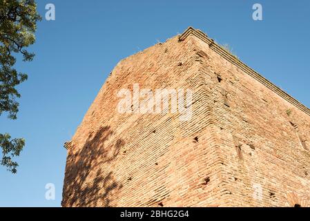 Carmelo, Colonia / Uruguay; 27 décembre 2018: Ruines d'une ancienne église jésuite et mission dans l'Estancia del Río de las Vacas, connue aujourd'hui sous le nom de Caler Banque D'Images