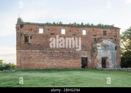 Carmelo, Colonia / Uruguay; 27 décembre 2018: Ruines d'une ancienne église jésuite et mission dans l'Estancia del Río de las Vacas, connue aujourd'hui sous le nom de Caler Banque D'Images