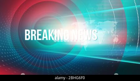 Interface graphique abstraite de communication avec texte d'informations, espace studio high-tech et moderne, illustration 3d Banque D'Images