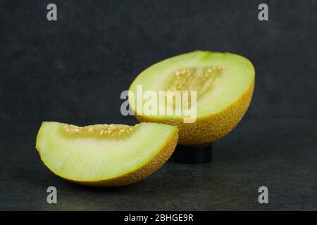 photo de bouillon de fruits de melon Banque D'Images