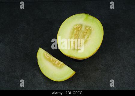 photo de bouillon de fruits de melon Banque D'Images