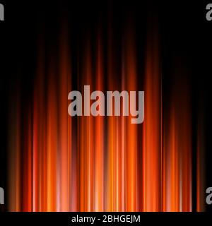 Des lumières orange abstraites sur un fond sombre. SPE 10 Illustration de Vecteur