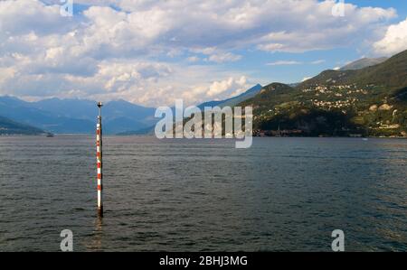 Bellagio, Italie - 13 août 2013 : Port du lac de Bellagio en été, Italie Banque D'Images