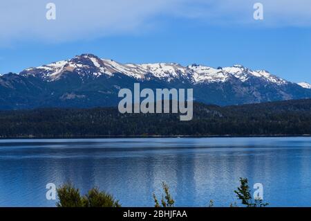 Sept lacs de Patagonie Banque D'Images