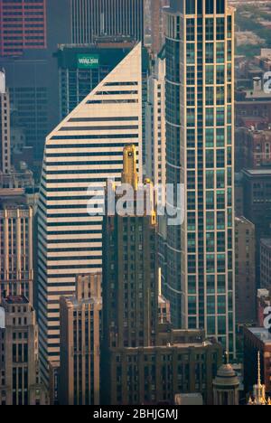 Hôtel St Jane (Carbide and Carbon Building) à Chicago, Illinois Banque D'Images