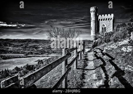 Visite de Magdala à Rennes-le-Château, France. Banque D'Images