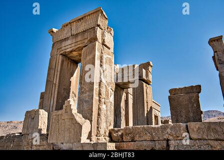 Takara, Palais de Darius le Grand, Persepolis, Iran Banque D'Images