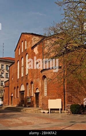 Église médiévale Saint Sofia, datant du 4ème-6ème siècle, Sofia, Bulgarie, Europe Banque D'Images