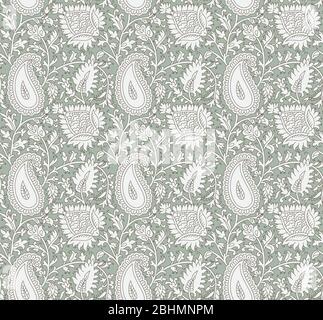 magnifique arrière-plan cachemire sans couture Banque D'Images