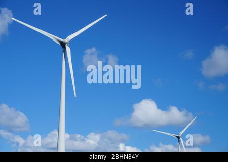 Éolienne, générateur de puissance Banque D'Images