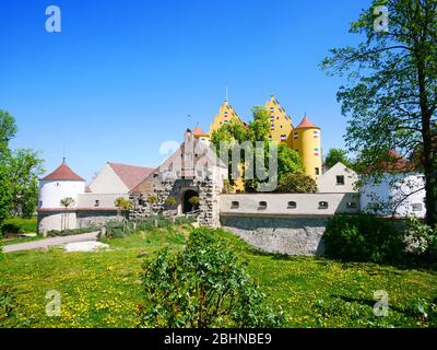 Erbach (Danube), Allemagne : l'imposant château d'Erbach Banque D'Images