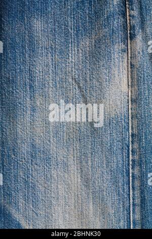 texture jean avec coutures Banque D'Images