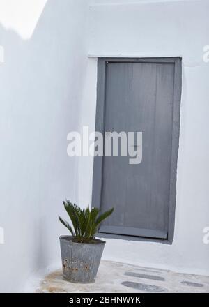 Anafiotika, une île sous l'acropole Banque D'Images