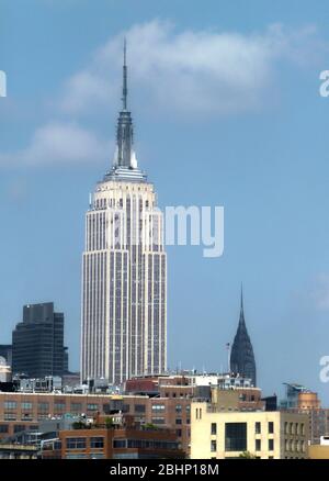 États-Unis, New York City, NY, Empire State Building Banque D'Images