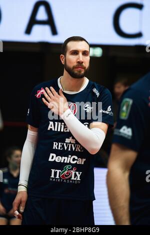 Modène, Italie. 01 janvier 2020. nemanja petric (09) (allianz milano) pendant la saison 2019/20, Volleyball Italian Serie A Men Superligue Championship à modène, Italie, 01 janvier 2020 crédit: Agence de photo indépendante/Alay Live News Banque D'Images