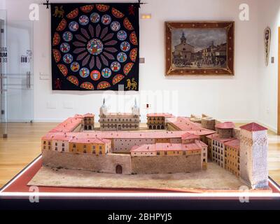 Centro de interprétación del León romano (Casona de Puerta Castillo). León. Castille León. España. Banque D'Images