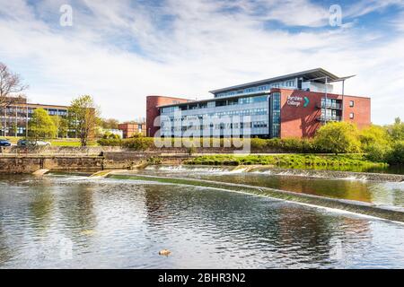 Ayrshire College, Ayr, Ayrshire, Écosse, Royaume-Uni Banque D'Images