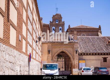 Real Monasterio de Santa Clara. Tordesillas. Valladolid, Castille León. España. Banque D'Images