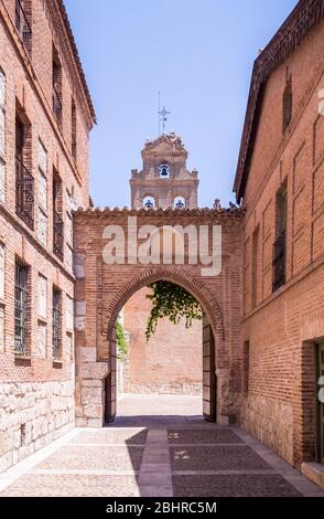 Real Convento de Santa Clara. Tordesillas. Valladolid, Castille León. España. Banque D'Images