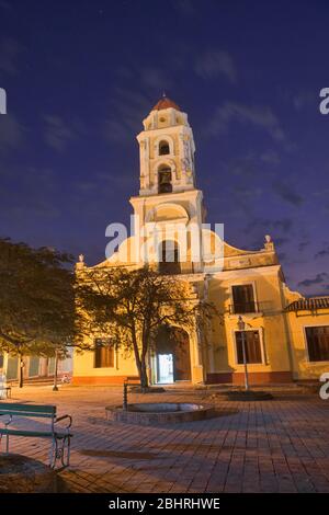 Tour du couvent et de l'église Saint François d'Assise au patrimoine mondial de l'UNESCO Trinidad, Cuba Banque D'Images