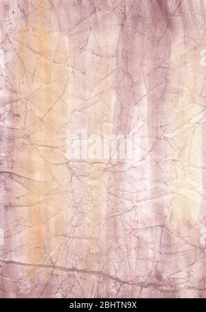 Arrière-plan aquarelle d'art abstrait. Texture de style vintage Banque D'Images