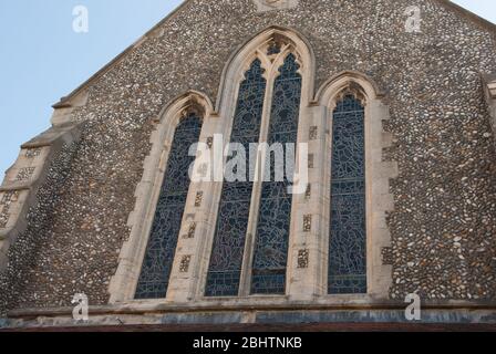Église Saint-Barnabas, route maritime, Bexhill TN40 par Sir Arthur Blomfield Banque D'Images